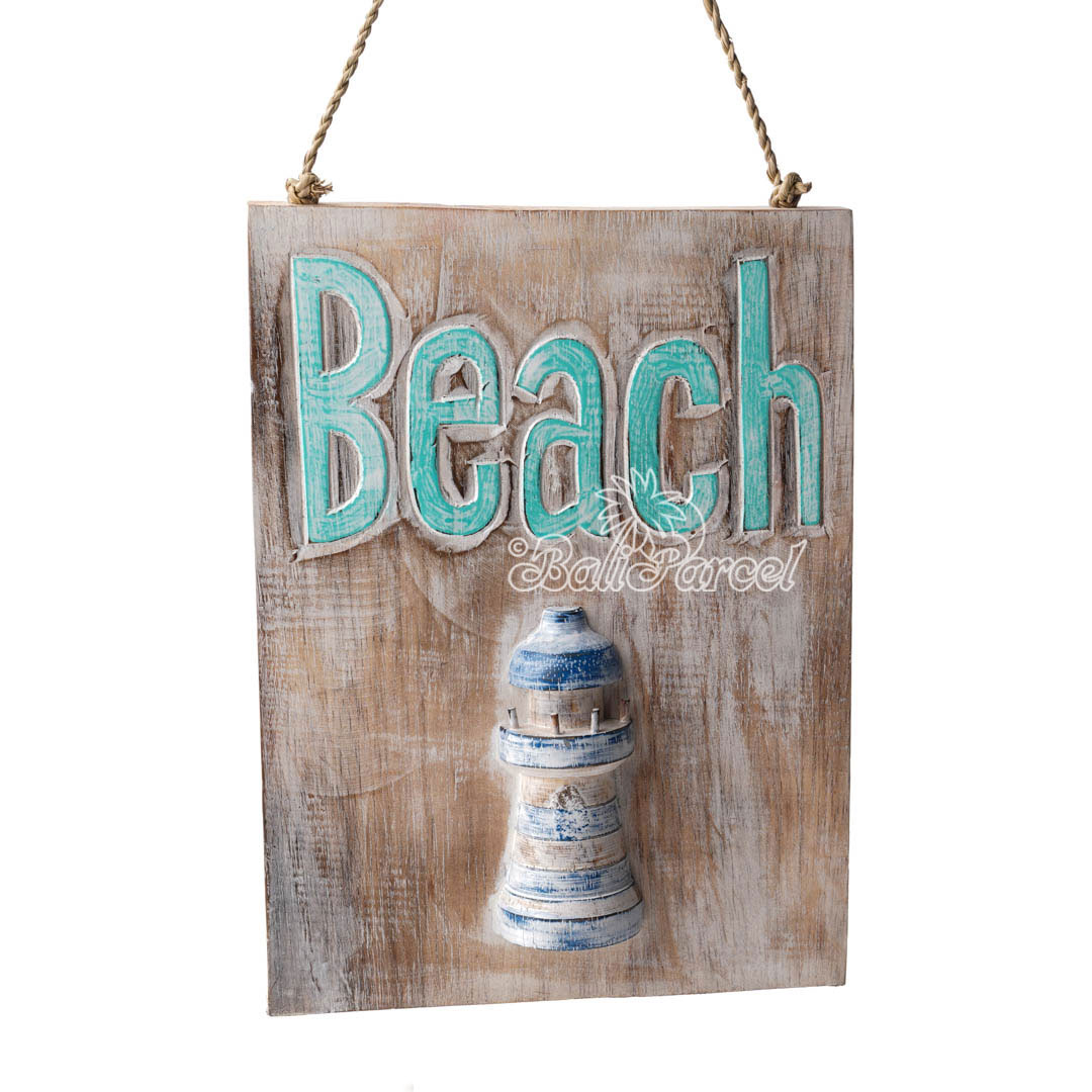 Wooden Wall Hanging, Handmade From Albesia Wood